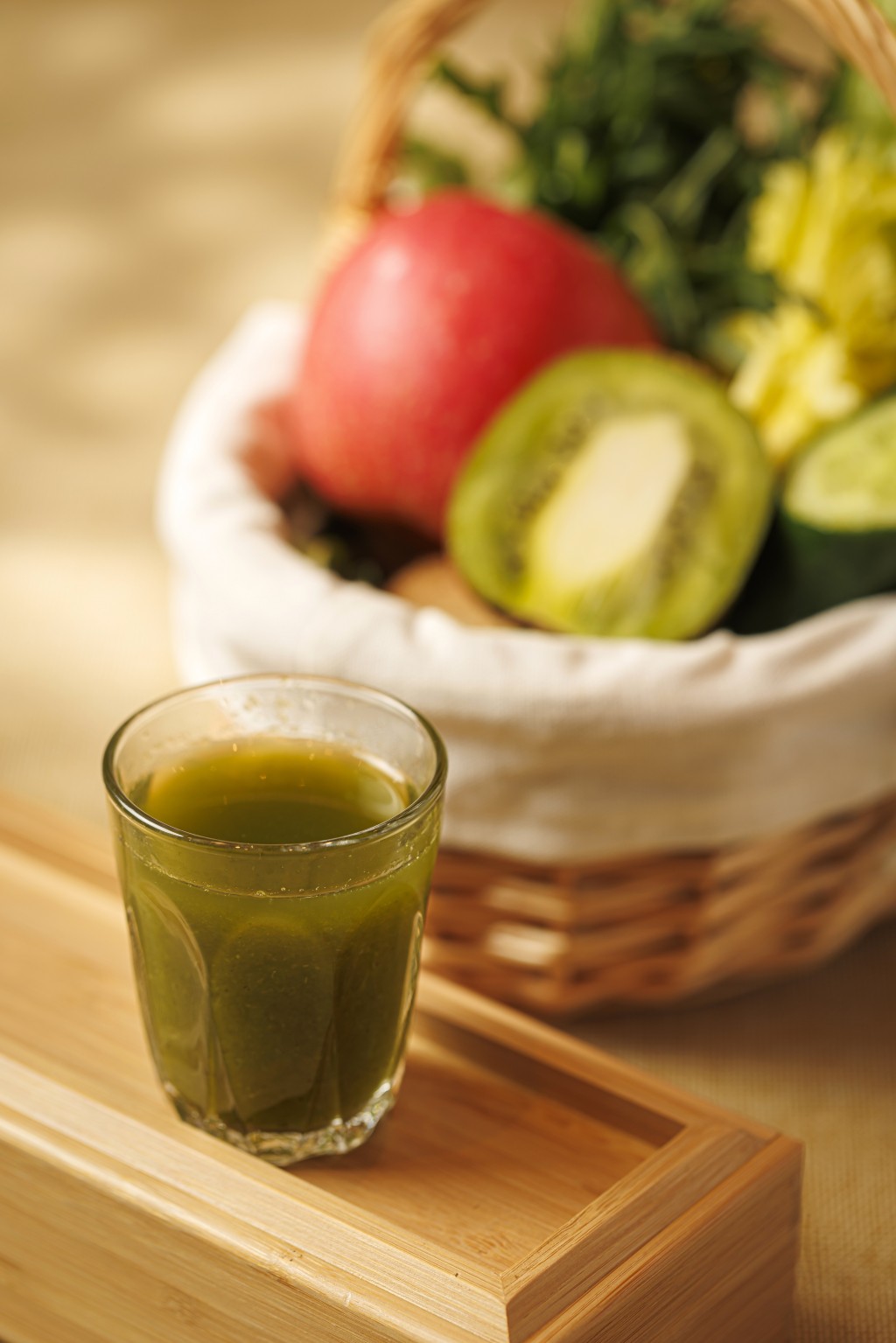 Homemade Veggie Fruit Juice.