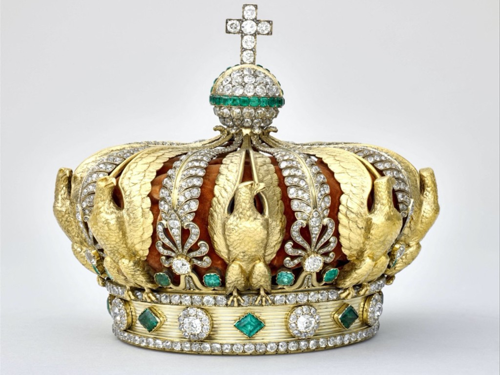 Photo by HANDOUT / THE LOUVRE MUSEUM / AFP  This handout photograph released on February 4, 2026 shows the crown of Empress Eugenie de Montijo prior to it being damaged during the heist from the Apollo Gallery at the Louvre Museum on October 19, 2025.