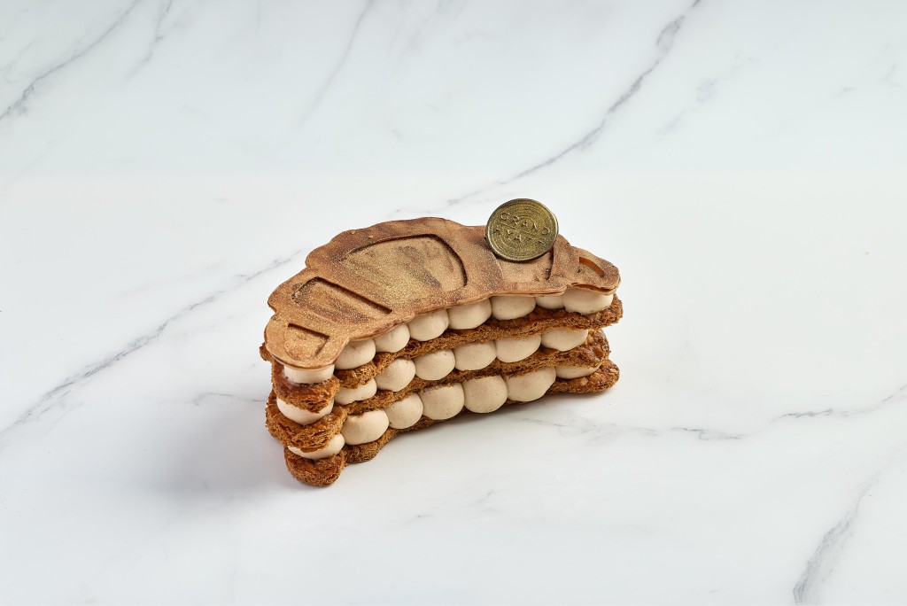 Croissant Mille-Feuille Original presented by Chocolatier, Grand Hyatt Hong Kong.