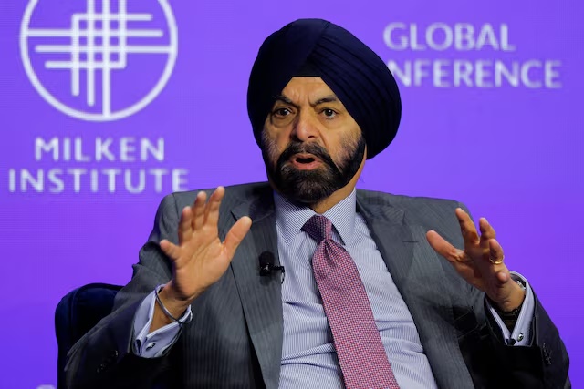 World Bank President Ajay Banga attends the Milken Institute Global Conference 2025 in Beverly Hills, California, U.S., May 5, 2025. REUTERS/Mike Blake/File photo