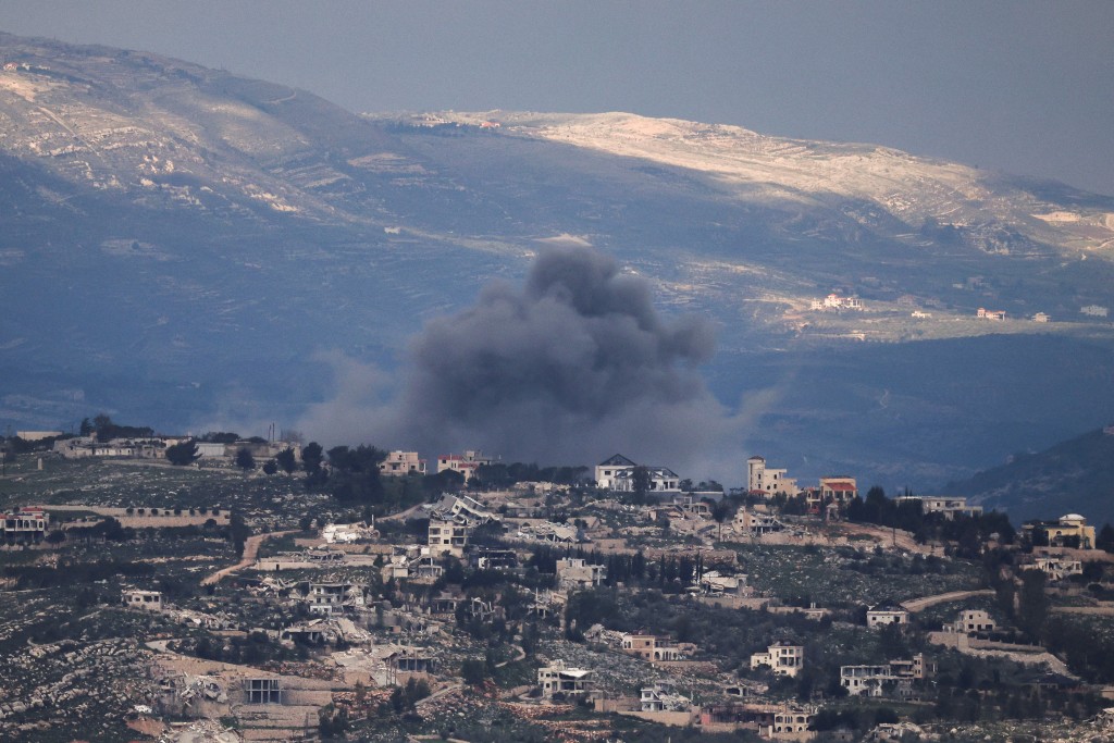 Smoke rises amid explosions in Lebanon, following an escalation between Hezbollah and Israel amid the U.S.-Israeli conflict with Iran, as seen from the Israel-Lebanon border in northern Israel, March 4, 2026. (Reuters)