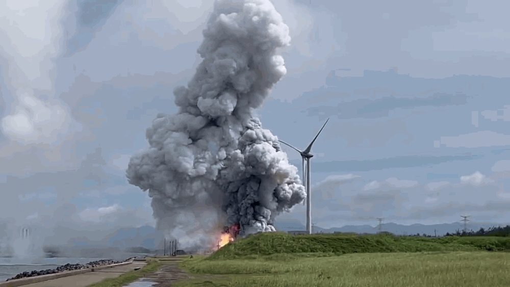 Photo captured from online footage. 