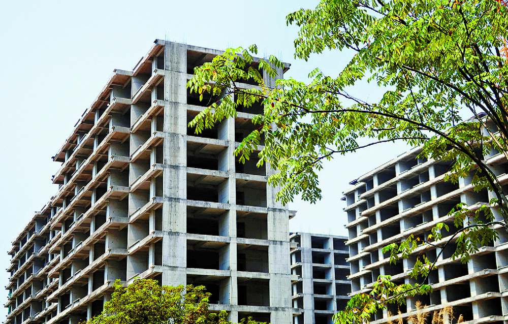 Funds raised by developers plunged 46 percent last month. Reuters Funds raised by developers plunged 46 percent last month. Reuters