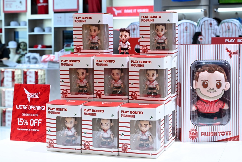 Inside the Play Bonito® concept store, fans can discover hand‑illustrated character collectibles inspired by global football stars, designed and produced by a Hong Kong-based creative team.
