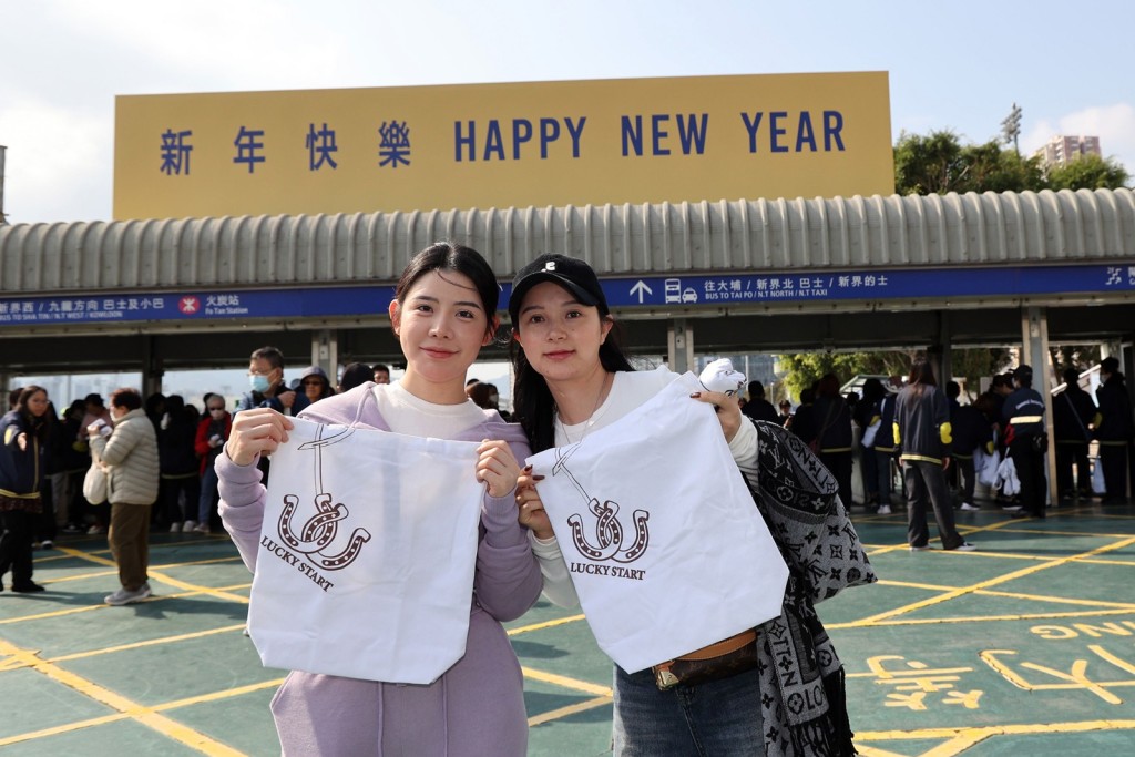 First-time race fans enjoyed both the on-tack action and the new facilities at Sha Tin Racecourse. HKJC