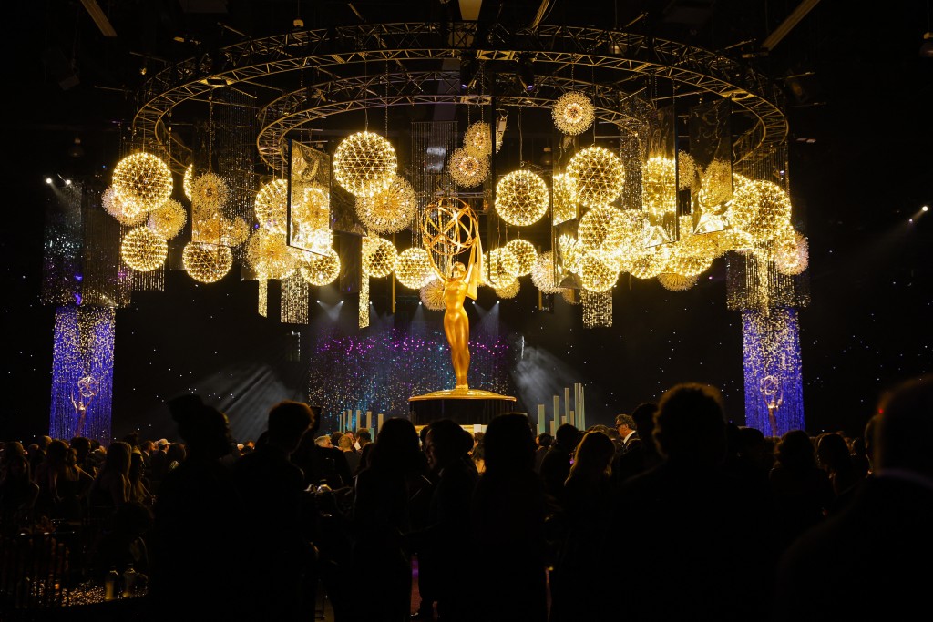 People attend the Governors Ball at the 77th Primetime Emmy Awards in Los Angeles, California, U.S., September 14, 2025. (Reuters)