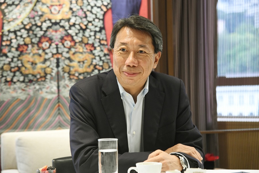 The insurance sector is a foundational pillar of Hong Kong’s economy, says FSDC chairman Benjamin Hung. SING TAO The insurance sector is a foundational pillar of Hong Kong’s economy, says FSDC chairman Benjamin Hung. SING TAO