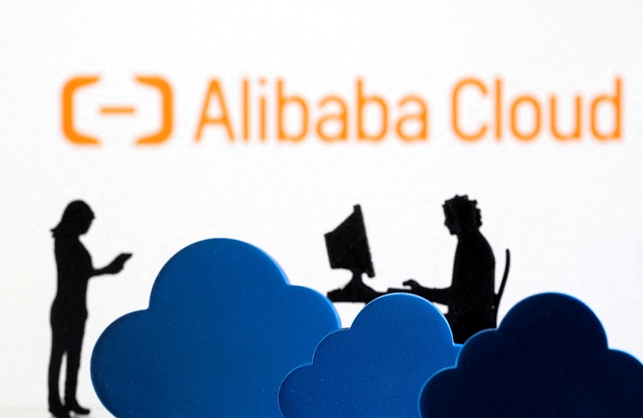 Alibaba Cloud also leads the Model-as-a-Service and standardized products submarkets. Photo by REUTERS