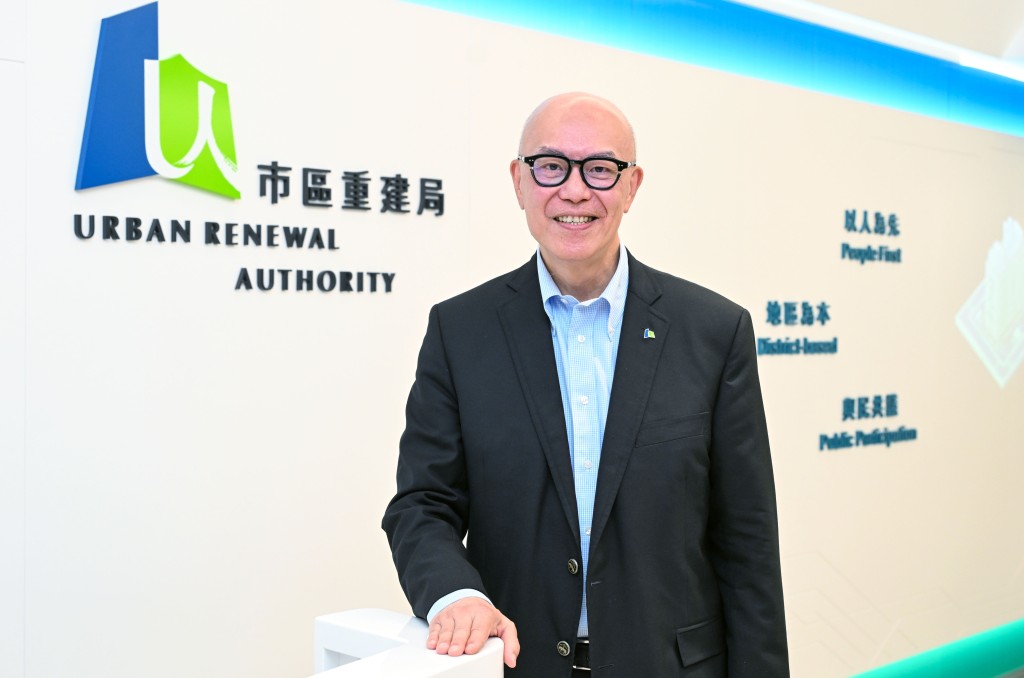 URA managing director Donald Choi. SING TAO