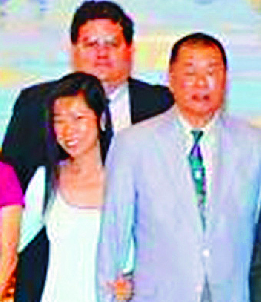 Mark Simon with Jimmy Lai. Mark Simon with Jimmy Lai.