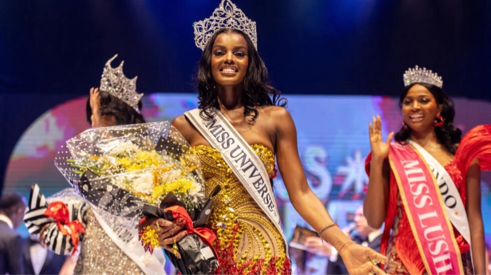 The winner of Miss Universe Nigeria 2024, Chidimma Adetshina. (AFP) The winner of Miss Universe Nigeria 2024, Chidimma Adetshina. (AFP)