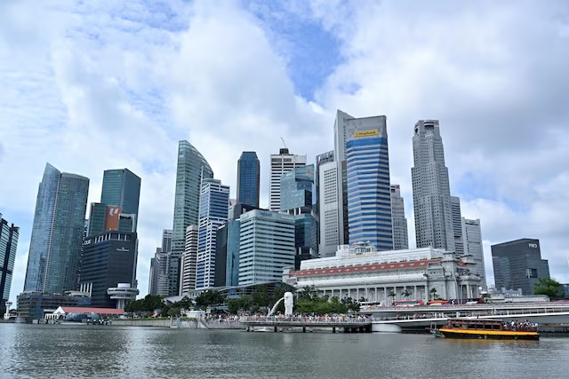 A view of the skyline in Singapore, January 27, 2023. REUTERS/Caroline Chia/File Photo