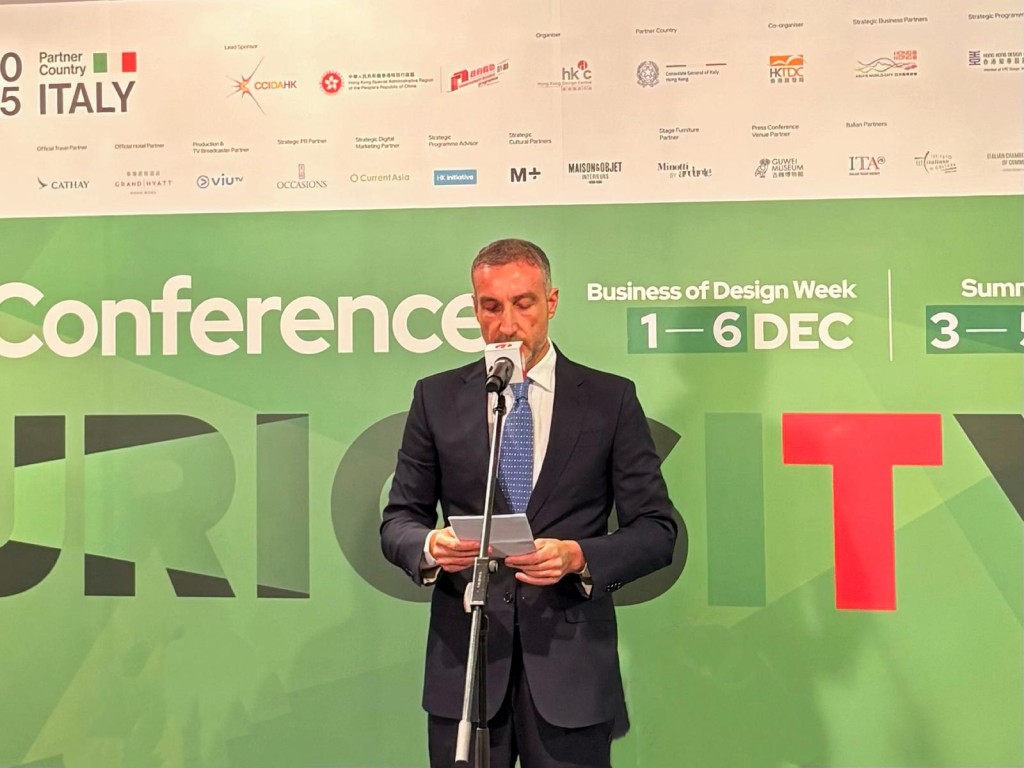Carmelo Ficarra, Consul General of Italy in Hong Kong and Macau.