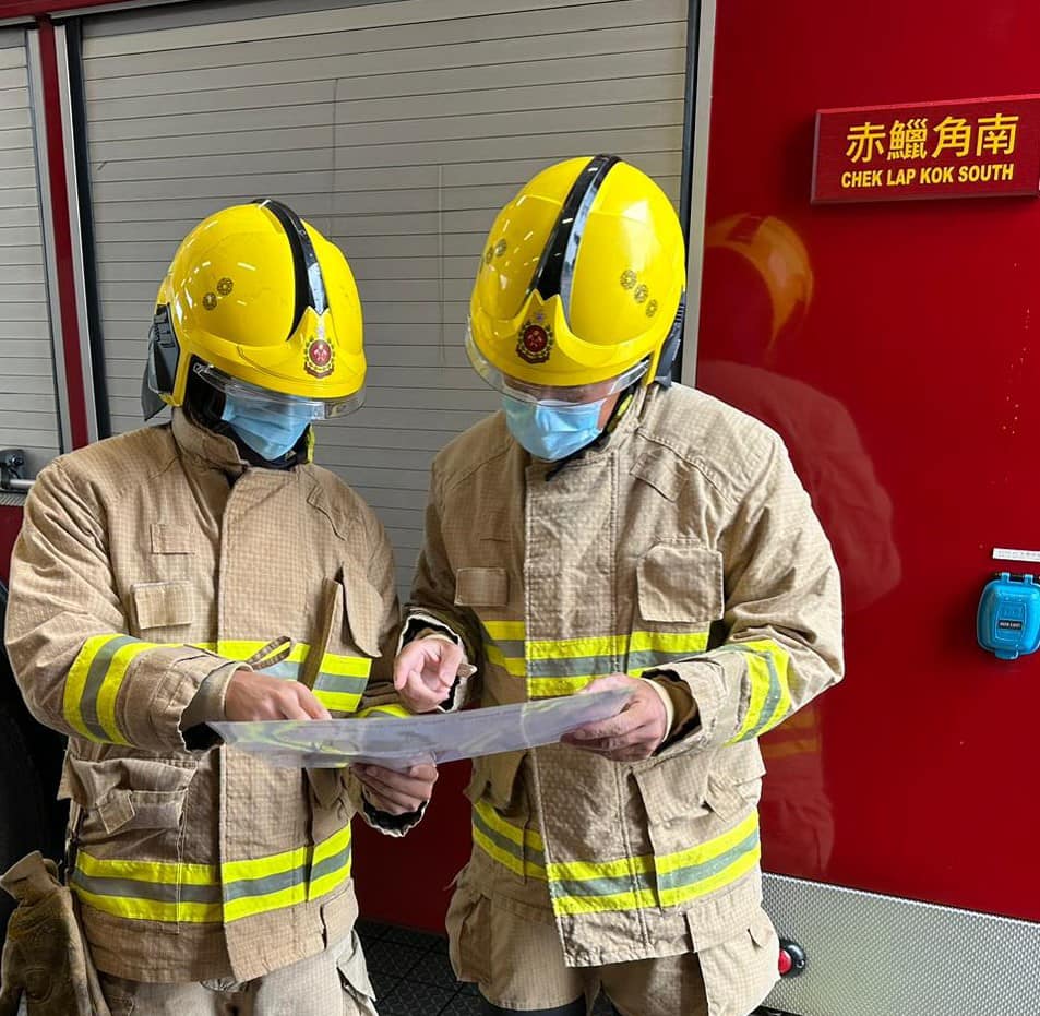 The number of station officers is not enough, so the Fire Services Department is lowering the admission requirements to recruit more staff, says department chief Andy Yeung, right. The number of station officers is not enough, so the Fire Services Department is lowering the admission requirements to recruit more staff, says department chief Andy Yeung, right.