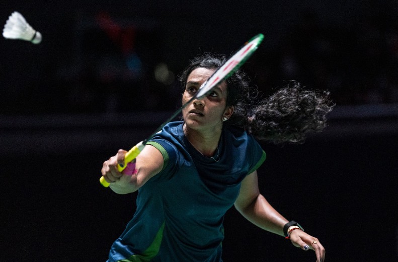 PV Sindhu won her first title since the Syed Modi India International in Lucknow in 2024. AFP
