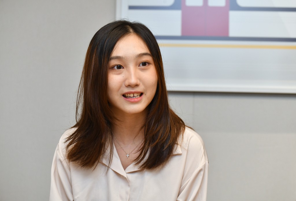 Trainee engineer Wong Po-ying Trainee engineer Wong Po-ying