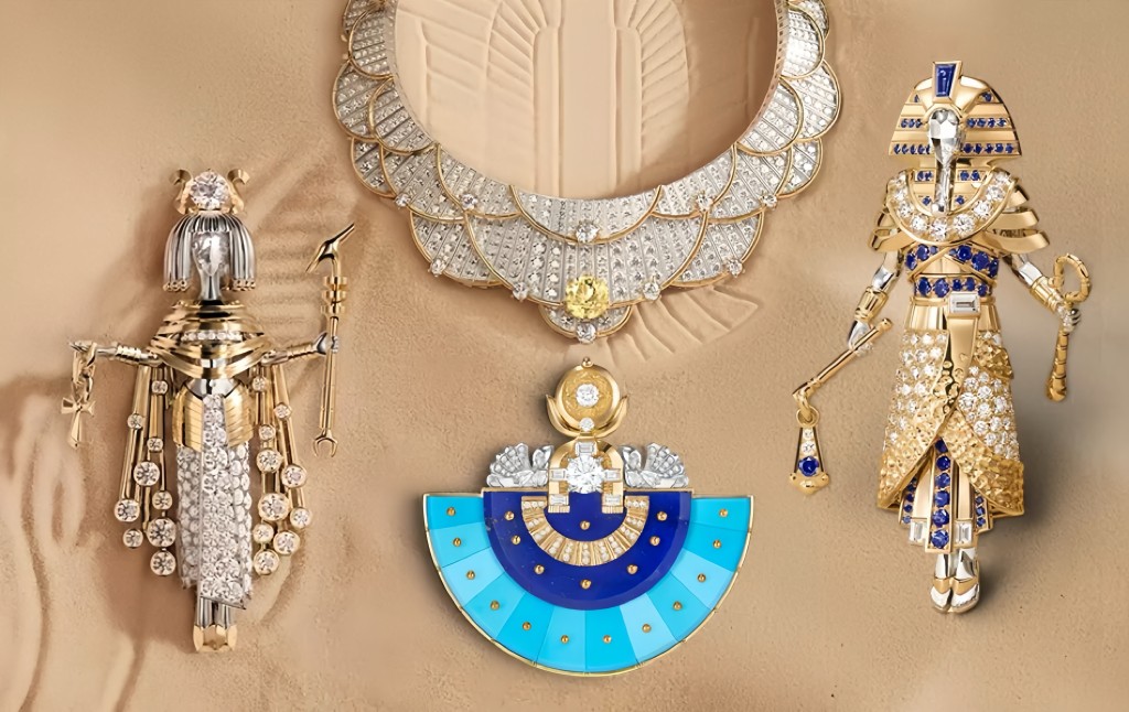 Van Cleef & Arpels’ ‘Fascinating Egypt’ collection features around 180 pieces of fine jewelry.