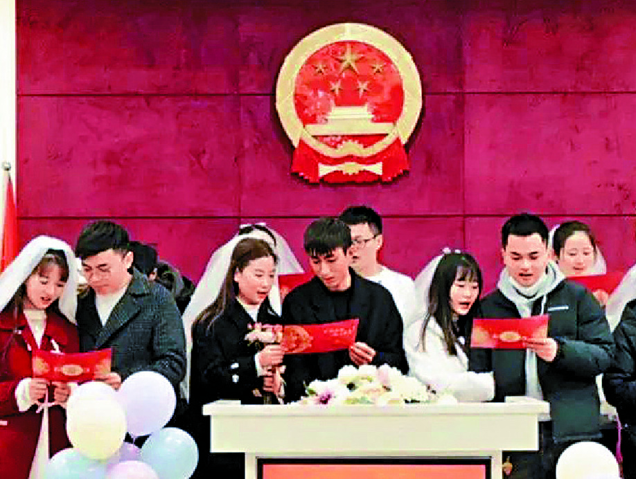 China marriages hit a record low in 2022. China marriages hit a record low in 2022.