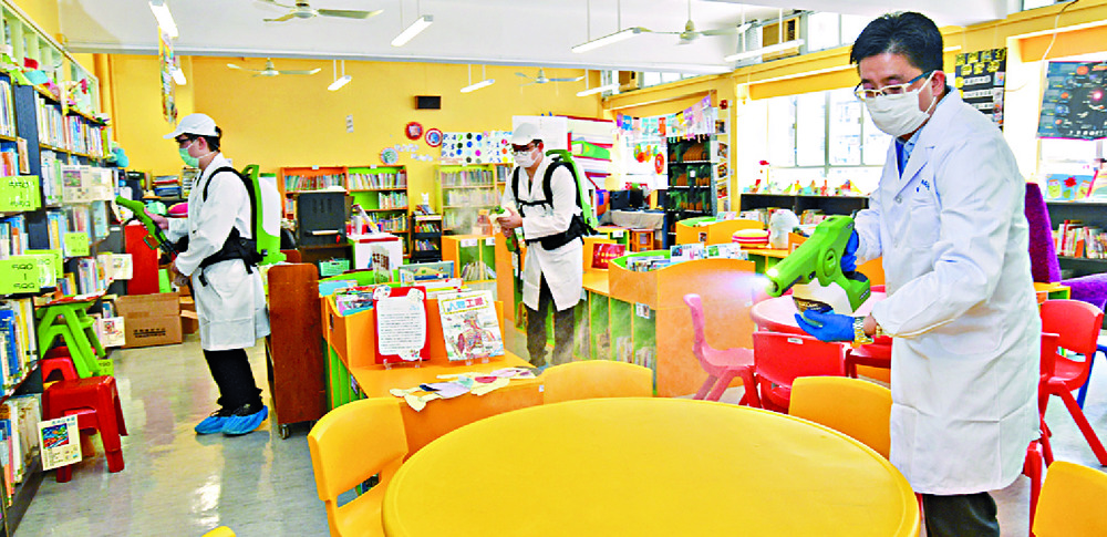 Many parents are looking forward to 'children-free' time when classes resume. Sing Tao Many parents are looking forward to 'children-free' time when classes resume. Sing Tao