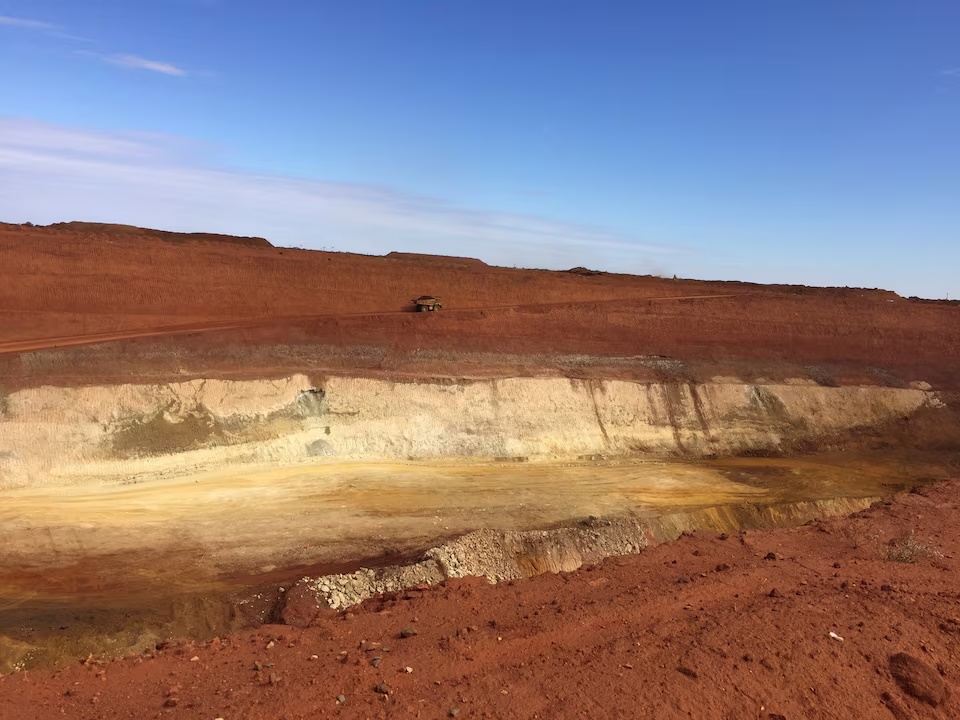 File Photo: A truck carrying rare earth travels towards Lynas Corp's Mount Weld processing plant, northeast of Perth, in Western Australia, August 23, 2019. Picture taken August 23. REUTERS/Melanie Burton/File Photo/File Photo