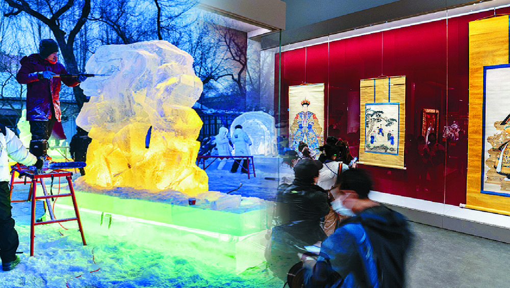 Harbin's winter festival resonates with both locals and tourists. Harbin's winter festival resonates with both locals and tourists.