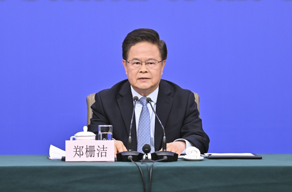 Zheng Shanjie, head of the National Development and Reform Commission, attends a press conference for the fourth session of the 14th National People's Congress (NPC) on economy in Beijing, capital of China, March 6, 2026. (Xinhua/Li Xin)