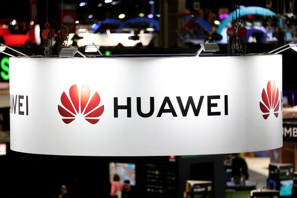 The logo of Huawei is seen at the Viva Technology conference dedicated to innovation and startups at Porte de Versailles exhibition center in Paris, France, June 12, 2025. REUTERS/Benoit Tessier/File Photo