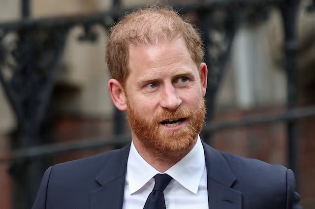 Britain's Prince Harry leaves High Court in London, Britain, January 20, 2026. REUTERS/Toby Melville/File Photo