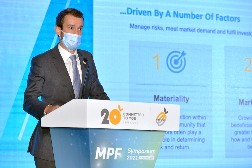Mr. James Robertson, Head of Asia (ex-China and Japan) of the Principles for Responsible Investment Association (PRI)