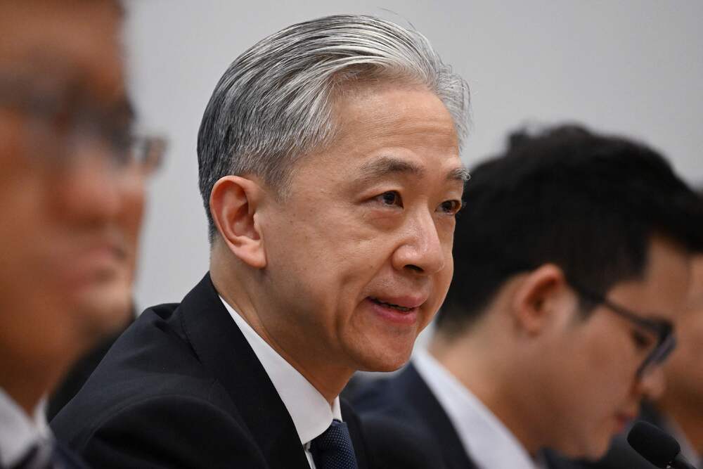 China's Foreign Ministry spokesperson Wang Wenbin. (Reuters) China's Foreign Ministry spokesperson Wang Wenbin. (Reuters)