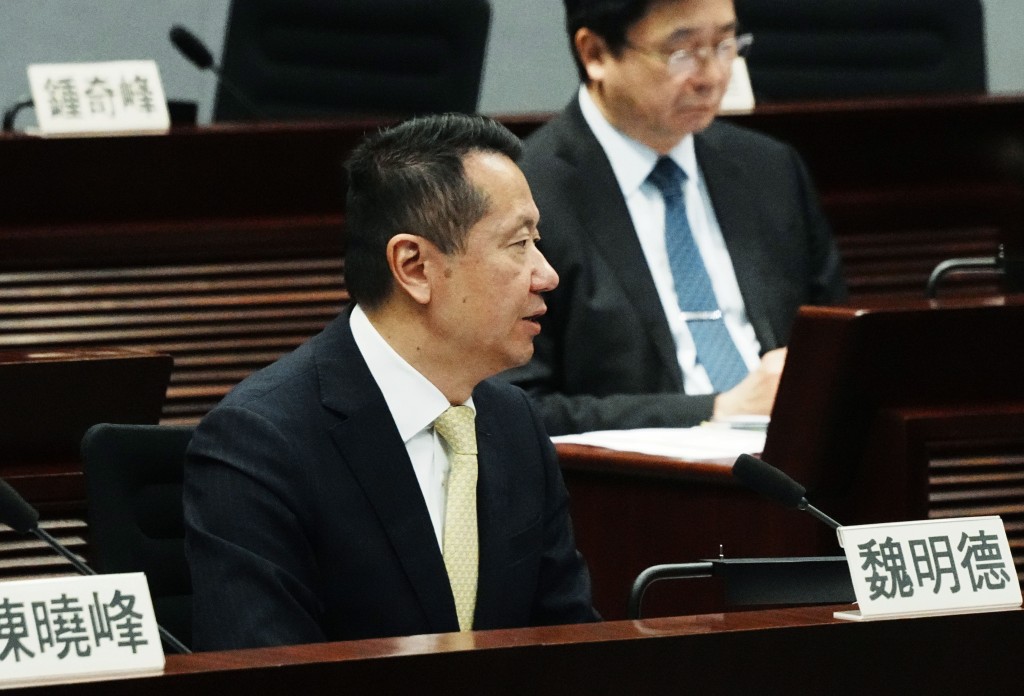 Lawmaker Michael Ngai Ming-tak. Lawmaker Michael Ngai Ming-tak.