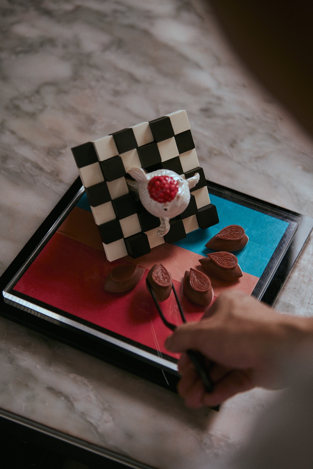 Art in Resonance Room Amenity. (Photo courtesy of The Peninsula Hotels)