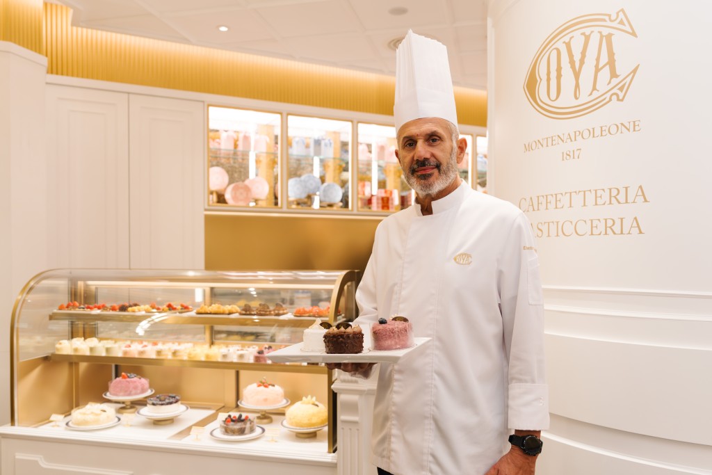 Nano cake Collection, a new series of three-inch cakes co-created by COVA Milan and Hong Kong.