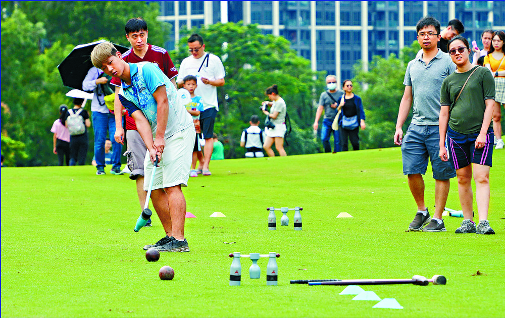 The old course will
be open to the public for six Sundays.
SING TAO The old course will
be open to the public for six Sundays.
SING TAO