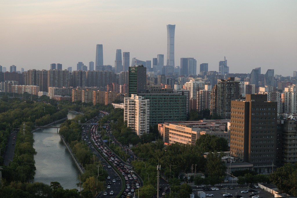 A view of the city skyline in Beijing, China, May 11, 2026. REUTERS/Tingshu Wang