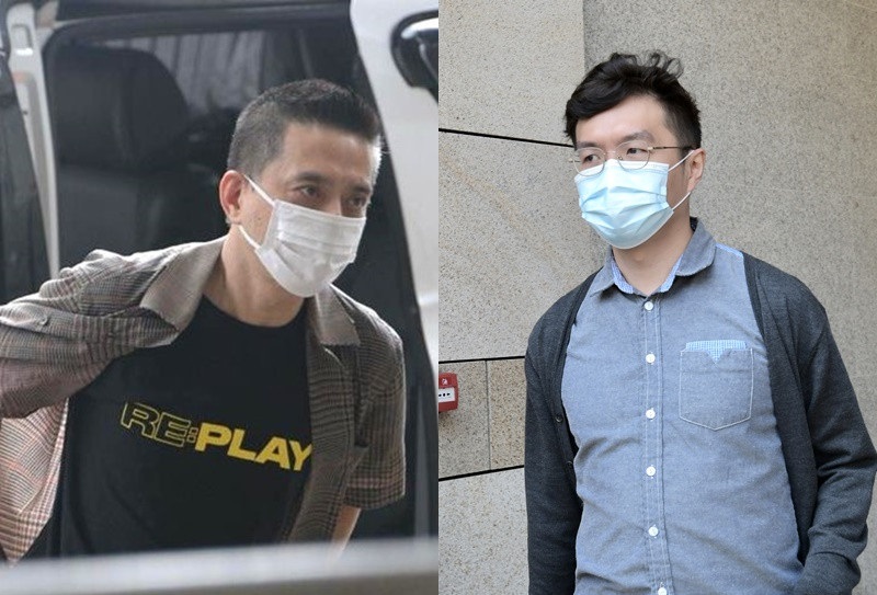 Anthony Wong Yiu-ming (left) and Au Nok-hin (right). Anthony Wong Yiu-ming (left) and Au Nok-hin (right).