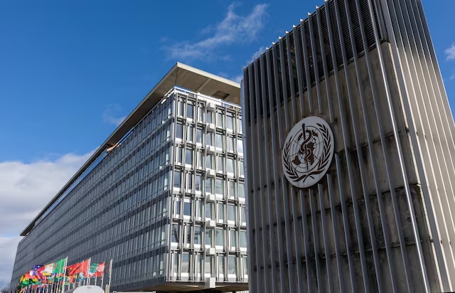 The World Health Organization (WHO) headquarters is seen in Geneva, Switzerland, January 28, 2025. REUTERS/Denis Balibouse