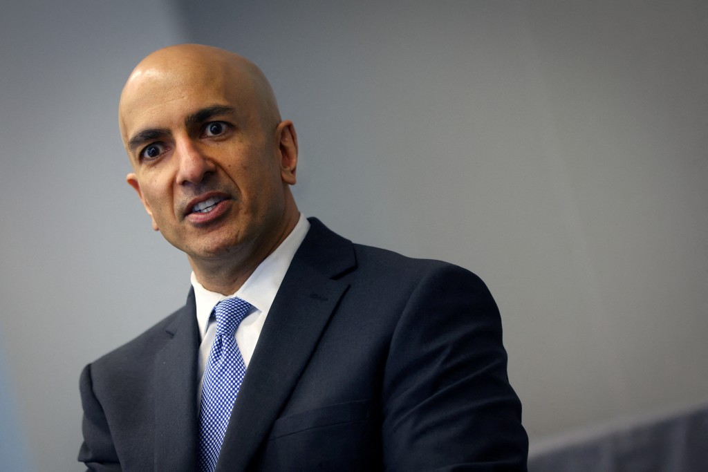 Neel Kashkari, President and CEO of the Federal Reserve Bank of Minneapolis, speaks during an interview with Reuters in New York City, New York, U.S., May 22, 2023. REUTERS