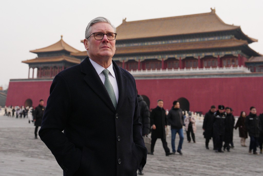 Photo by CARL COURT / POOL / AFP  Britain's Prime Minister Keir Starmer visits the Forbidden City in Beijing on January 29, 2026.