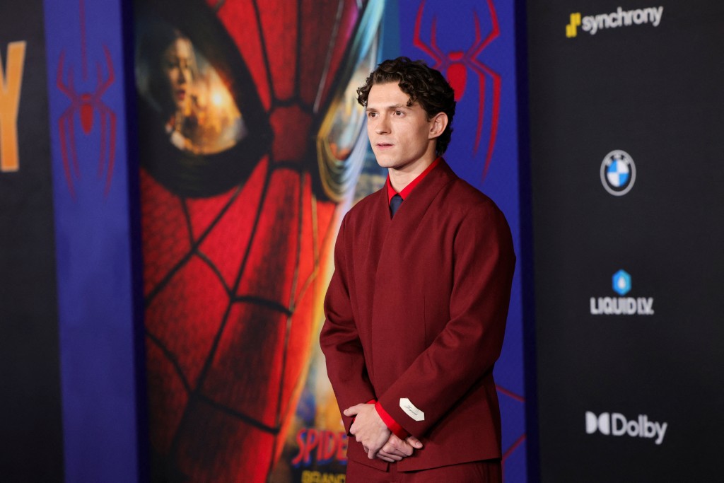 Cast member Tom Holland attends the world premiere for the film Spider-Man: Brand New Day in Los Angeles, California, U.S., July 27, 2026. REUTERS