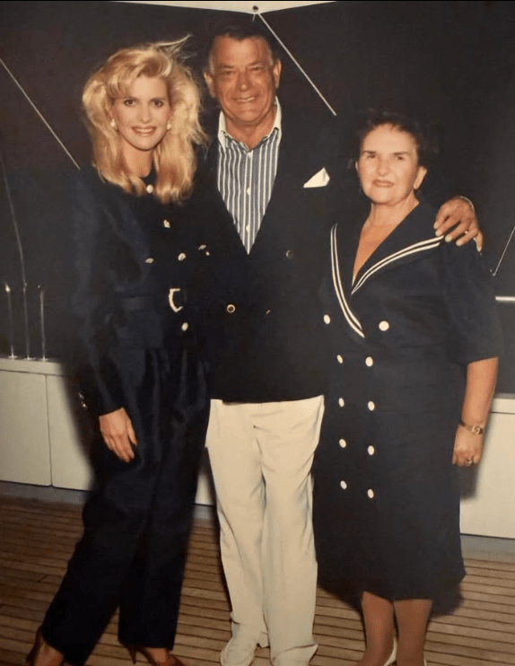 Marie (right) and her daughter Ivana, Donald Trump's first wife (left), in a photo taken during her lifetime. File Photo