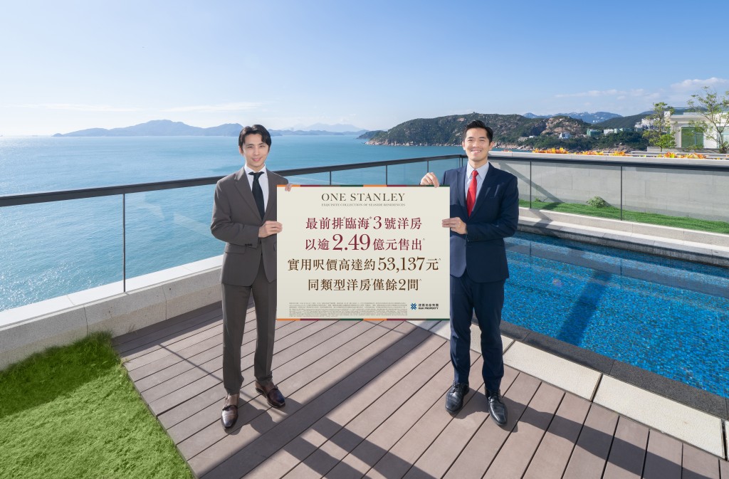 From left: K&K Property vice president of sales Kevin Ng, and investment and sales director Tony Cheng.