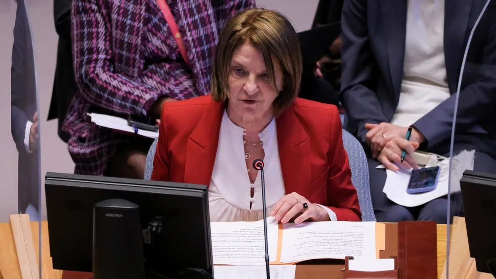 Juul previously served as Norway's ambassador to the United Nations, pictured here at a UN meeting in New York in 2022. © Andrew Kelly/Reuters