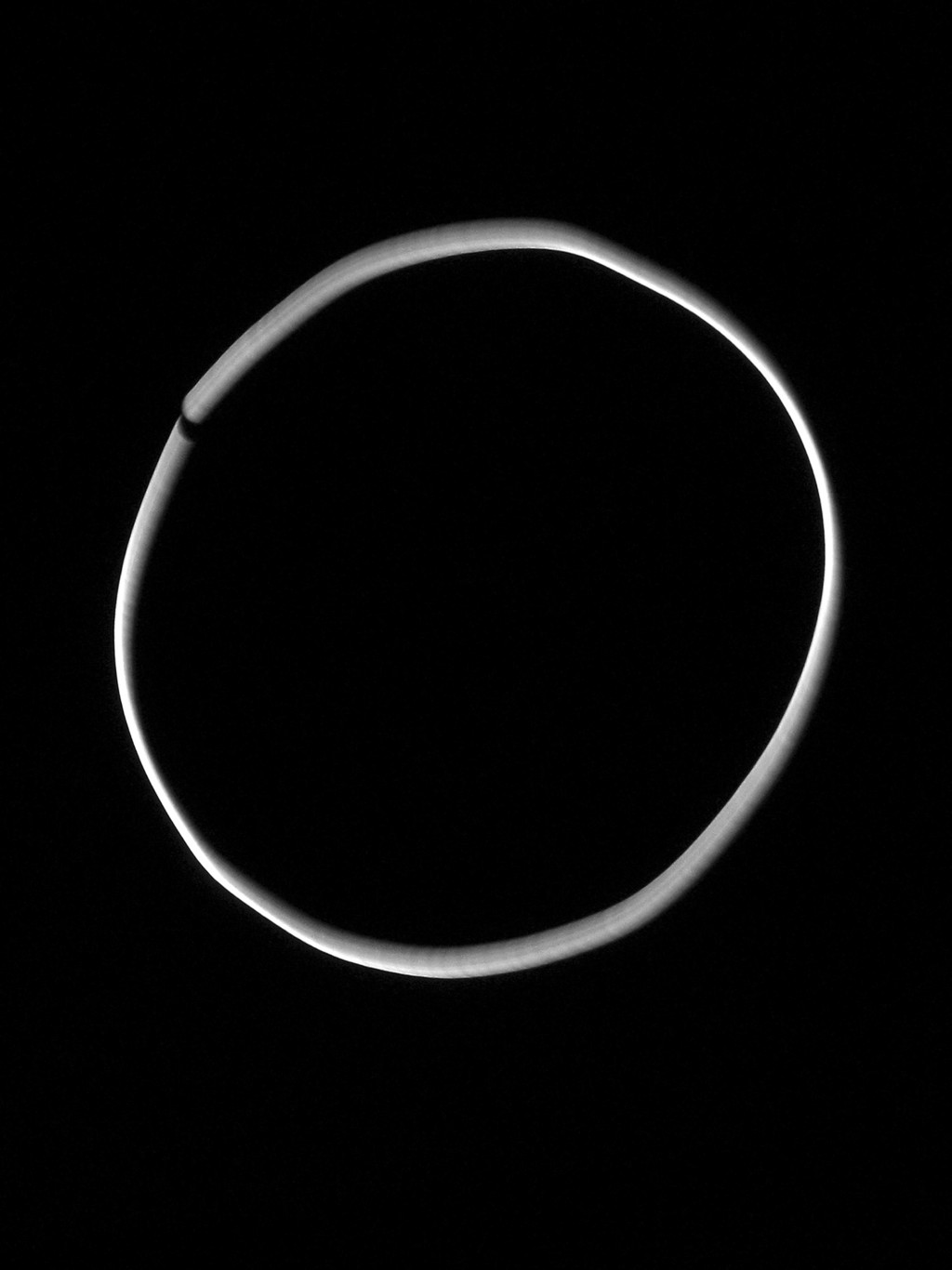 Captions L-R: Tozer Pak Sheung Chuen, Using the Light of the Waning Moon to Draw a Full Moon, 2007.