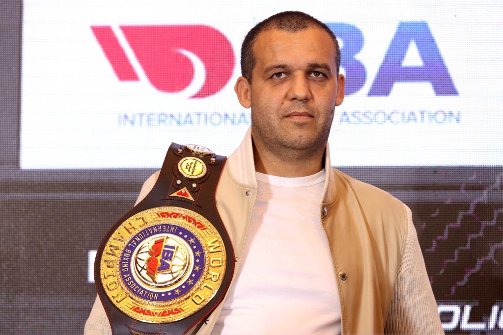 Umar Kremlev, a wealthy Russian businessman and president of the International Boxing Association Umar Kremlev, a wealthy Russian businessman and president of the International Boxing Association