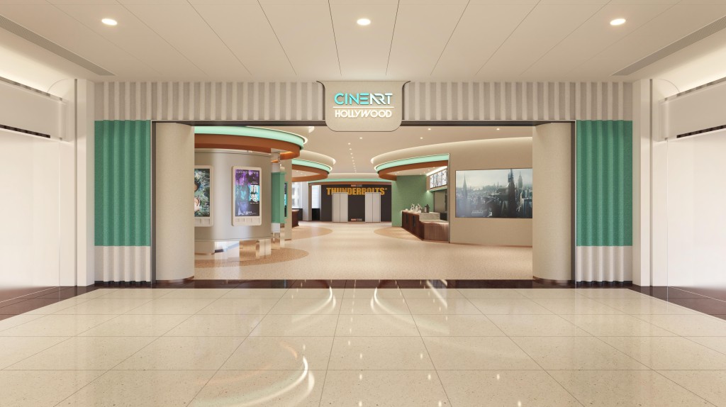 Design concept for CineArt Hollywood.
