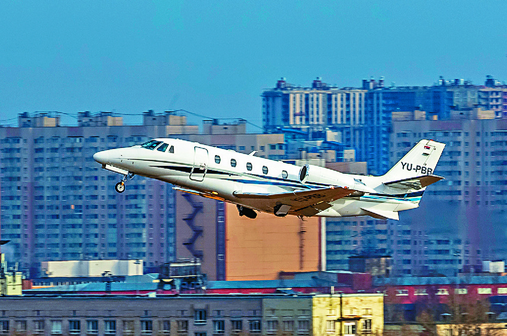 The city’s airspace was closed amid reports of an unidentified flying object. REUTERS The city’s airspace was closed amid reports of an unidentified flying object. REUTERS