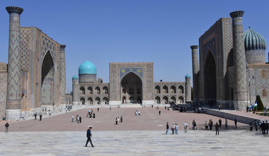 Samarkand, an ancient city in Uzbekistan. (AFP)