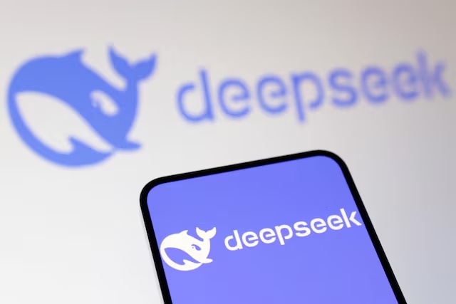 The Deepseek logo is seen in this illustration taken on January 29, 2025. REUTERS/Dado Ruvic/Illustration