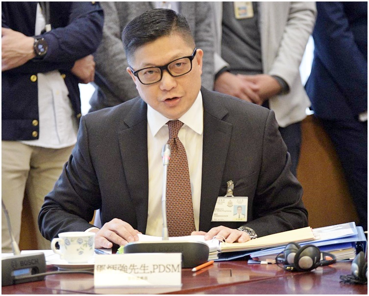 Kin Ping Keung Tang Ping-keung rejects 'smears' against police
